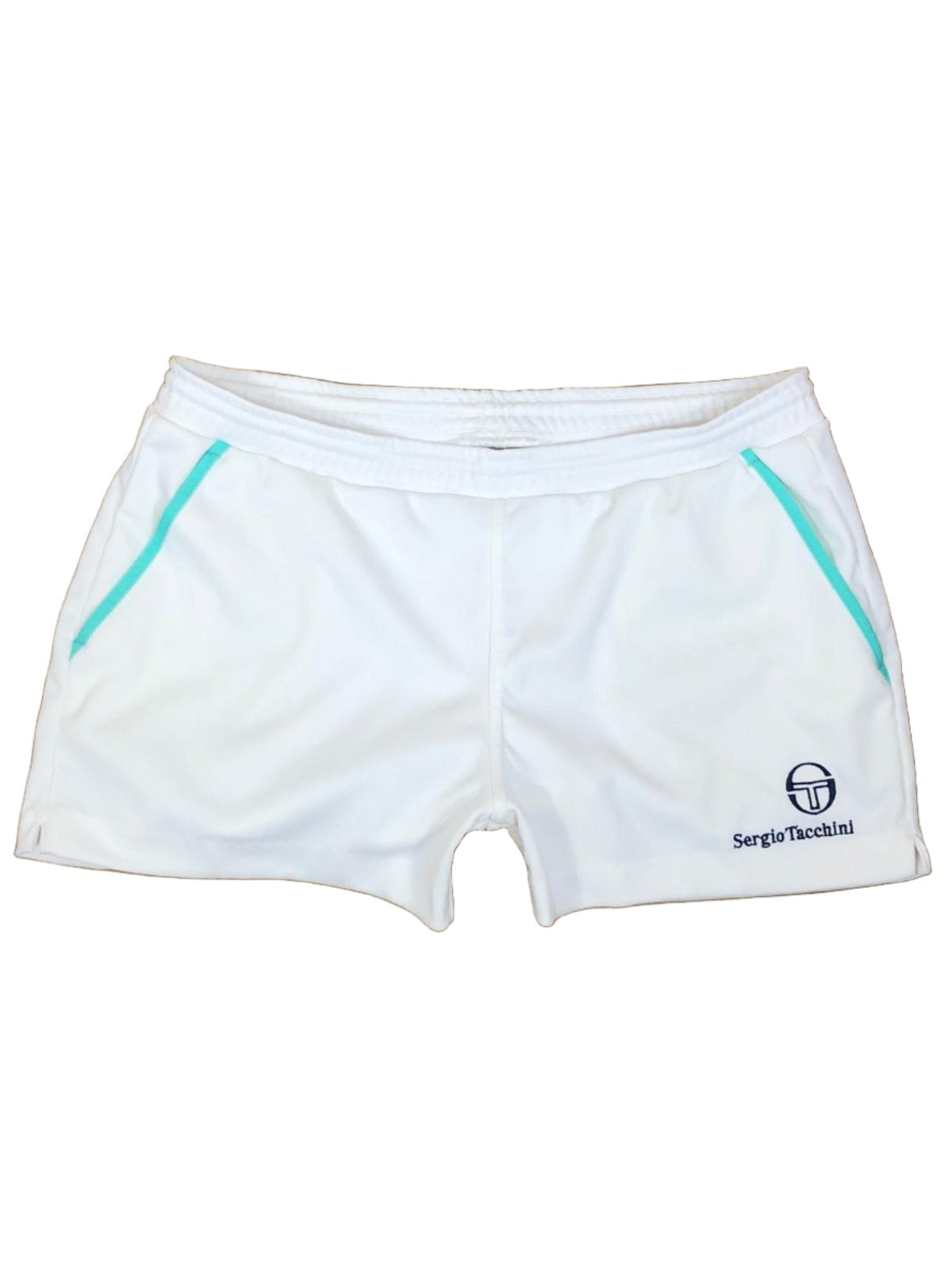 SERGIO TACCHINI VINTAGE MATS WILANDER 1988 TENNIS SHORTS MEDIUM