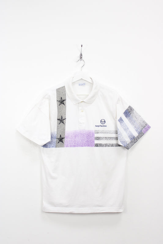 SERGIO TACCHINI 90'S VINTAGE SAMPRAS TENNIS POLO SHIRT XL