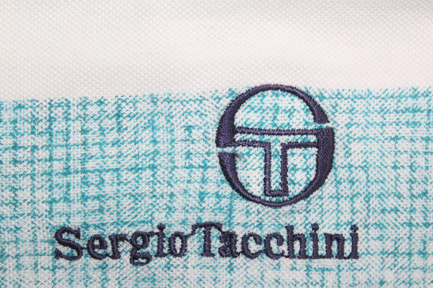 SERGIO TACCHINI 90'S VINTAGE SAMPRAS 1993 TENNIS POLO XXL
