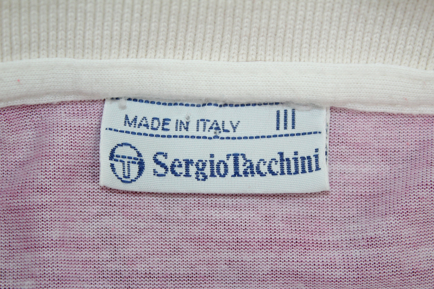SERGIO TACCHINI 90'S VINTAGE SAMPRAS TENNIS POLO SHIRT MEDIUM