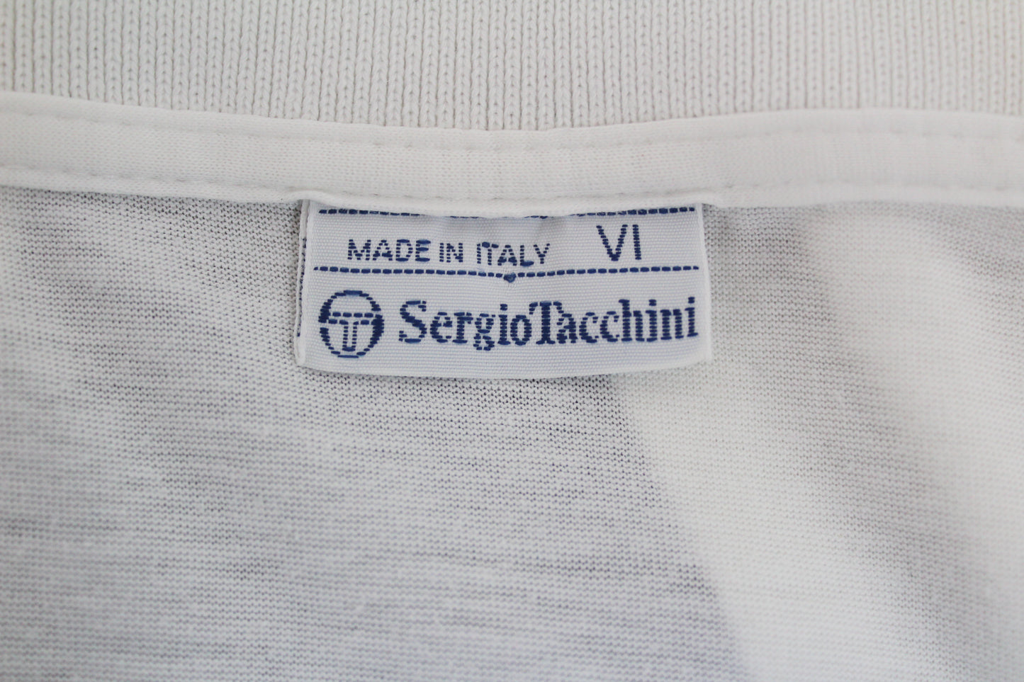 SERGIO TACCHINI VINTAGE SAMPRAS AUSTRALIAN OPEN 1994 TENNIS POLO SHIRT LARGE