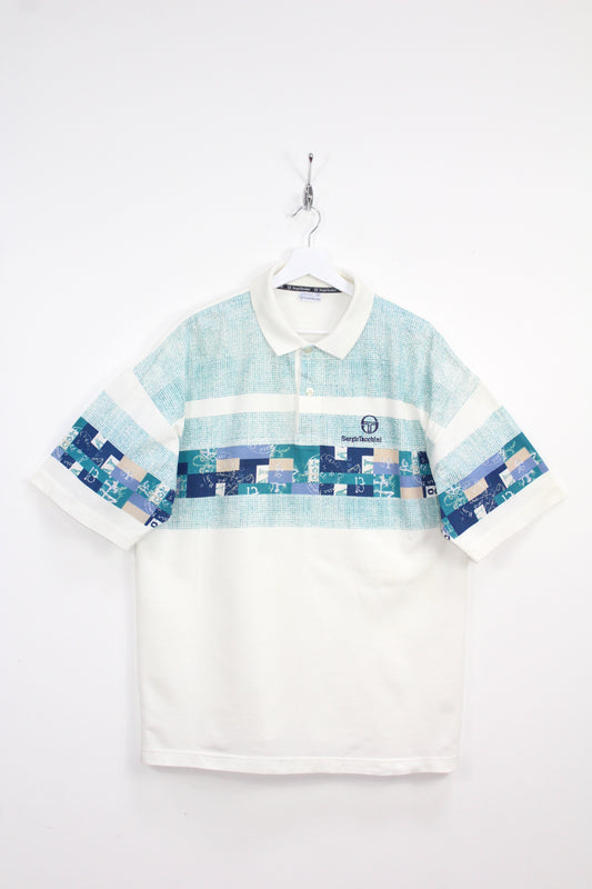 SERGIO TACCHINI 90'S VINTAGE SAMPRAS 1993 TENNIS POLO XXL
