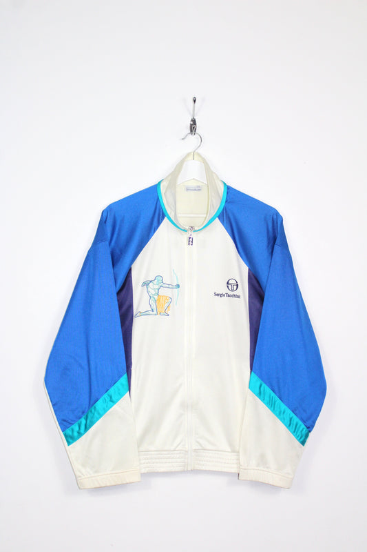 SERGIO TACCHINI 90'S VINTAGE SAMPRAS ARCHER 1990 TRACKSUIT TOP JACKET LARGE