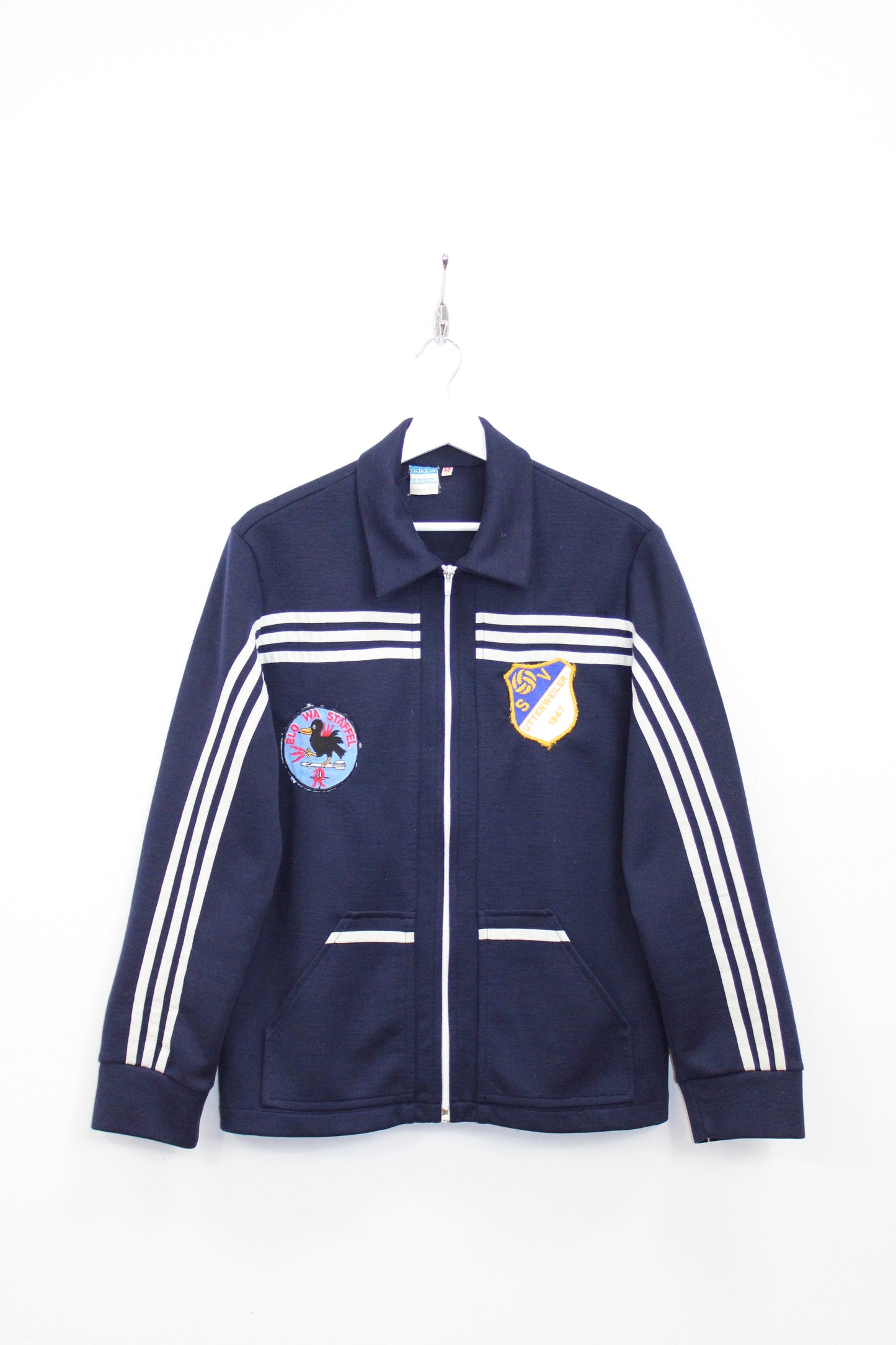 ADIDAS 60'S VINTAGE SCHWAHN TRACKSUIT TOP JACKET MEDIUM