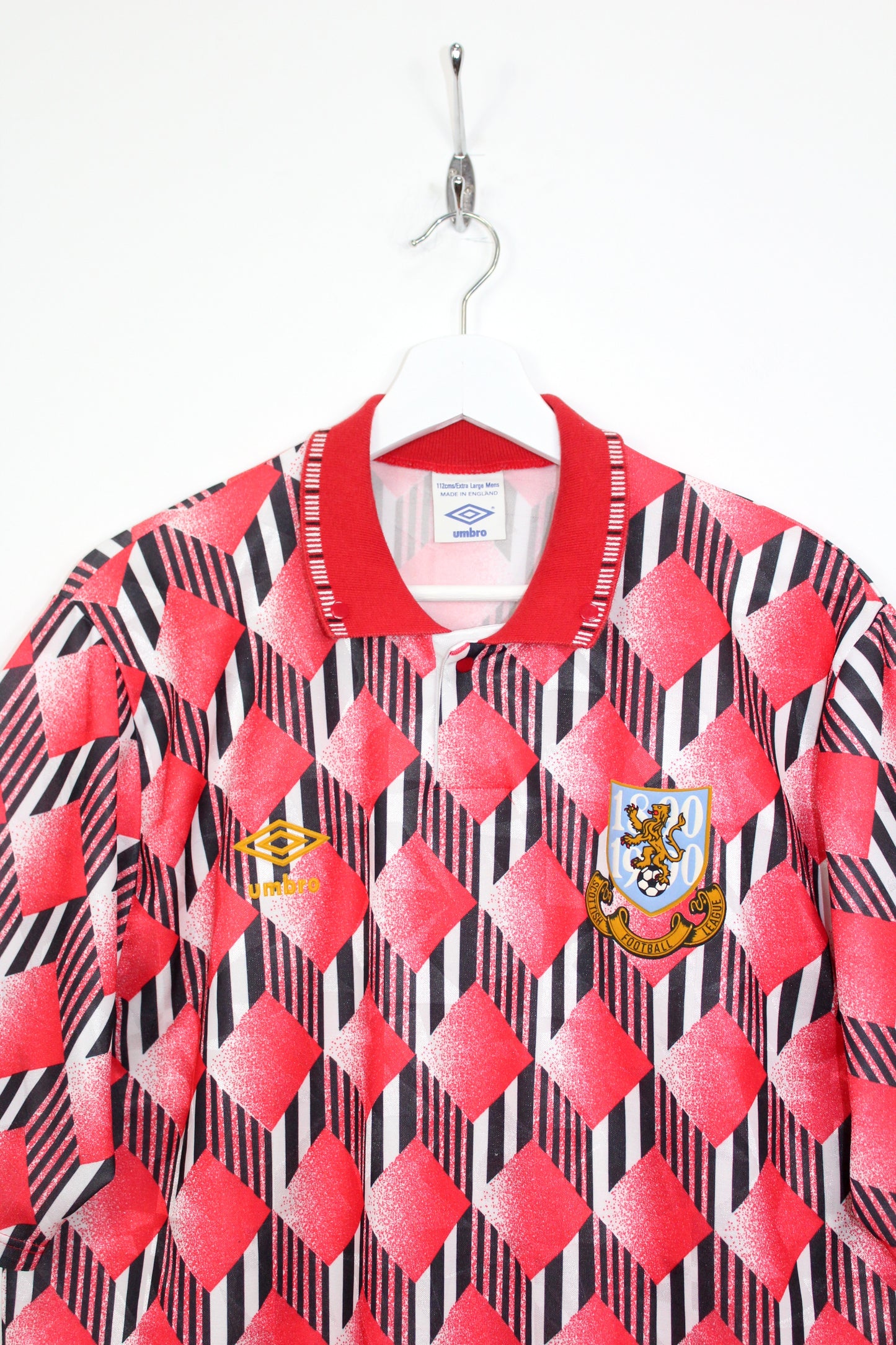 UMBRO VINTAGE SCOTLAND 1990 SCOTTISH FOOTBALL LEAGUE CENTENARY FOOTBALL SHIRT XL