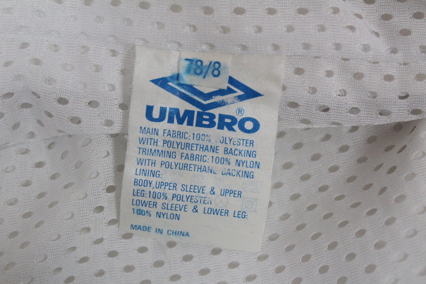 SCOTLAND 1998 VINTAGE UMBRO TRACKSUIT TOP JACKET XL
