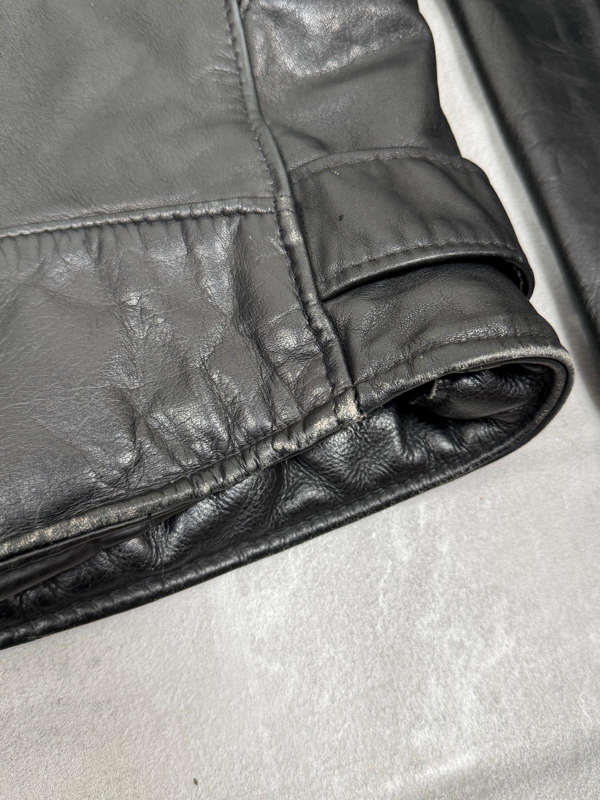 SCHOTT NYC PERFECTO 90'S VINTAGE DOUBLE RIDERS MOTORCYCLE LEATHER JACKET MEDIUM