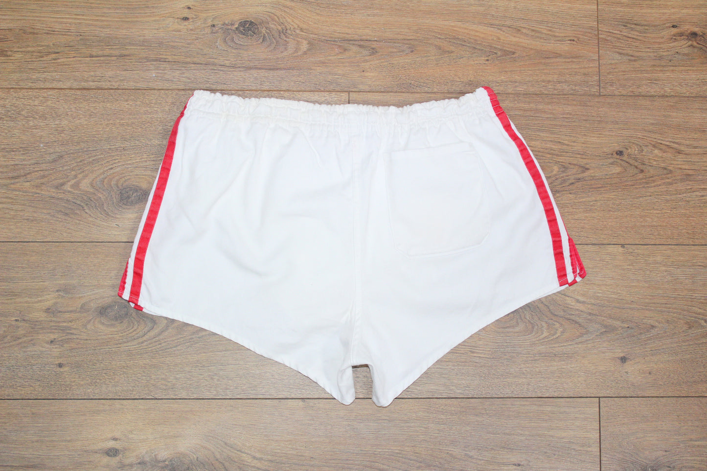 ADIDAS 80'S VINTAGE RUNNING SPRINTER COTTON SHORTS MEDIUM