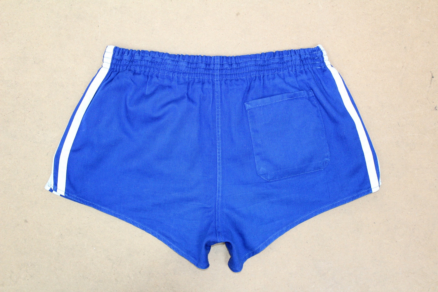 ADIDAS 80'S VINTAGE RUNNING SPRINTER COTTON SHORTS D5 MEDIUM