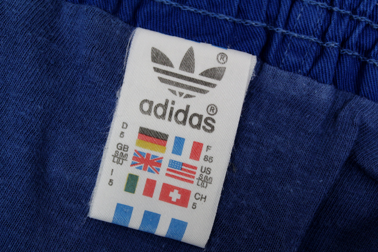 ADIDAS 80'S VINTAGE RUNNING SPRINTER COTTON SHORTS D5 MEDIUM