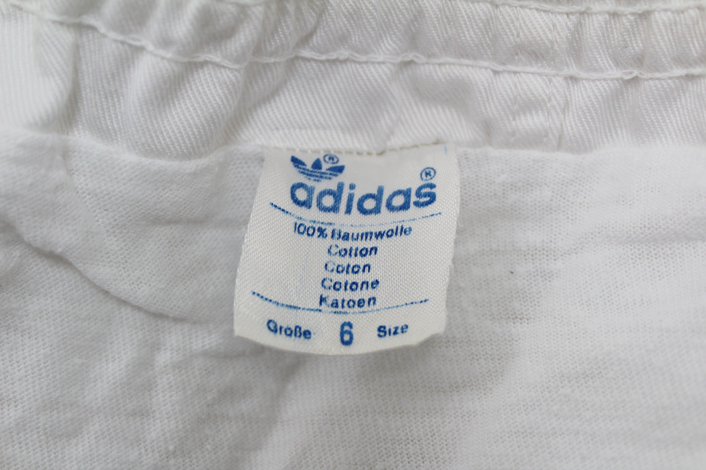 ADIDAS 80'S VINTAGE RUNNING SPRINTER COTTON SHORTS MEDIUM