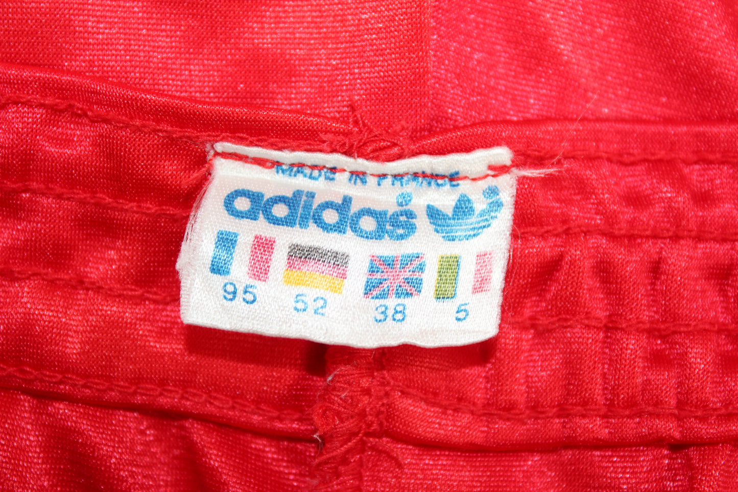 ADIDAS VENTEX 80'S VINTAGE RUNNING SPRINTER NYLON SHORTS LARGE