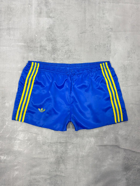 ADIDAS FIRST VENTEX 70'S VINTAGE RUNNING SPRINTER NYLON SHORTS LARGE
