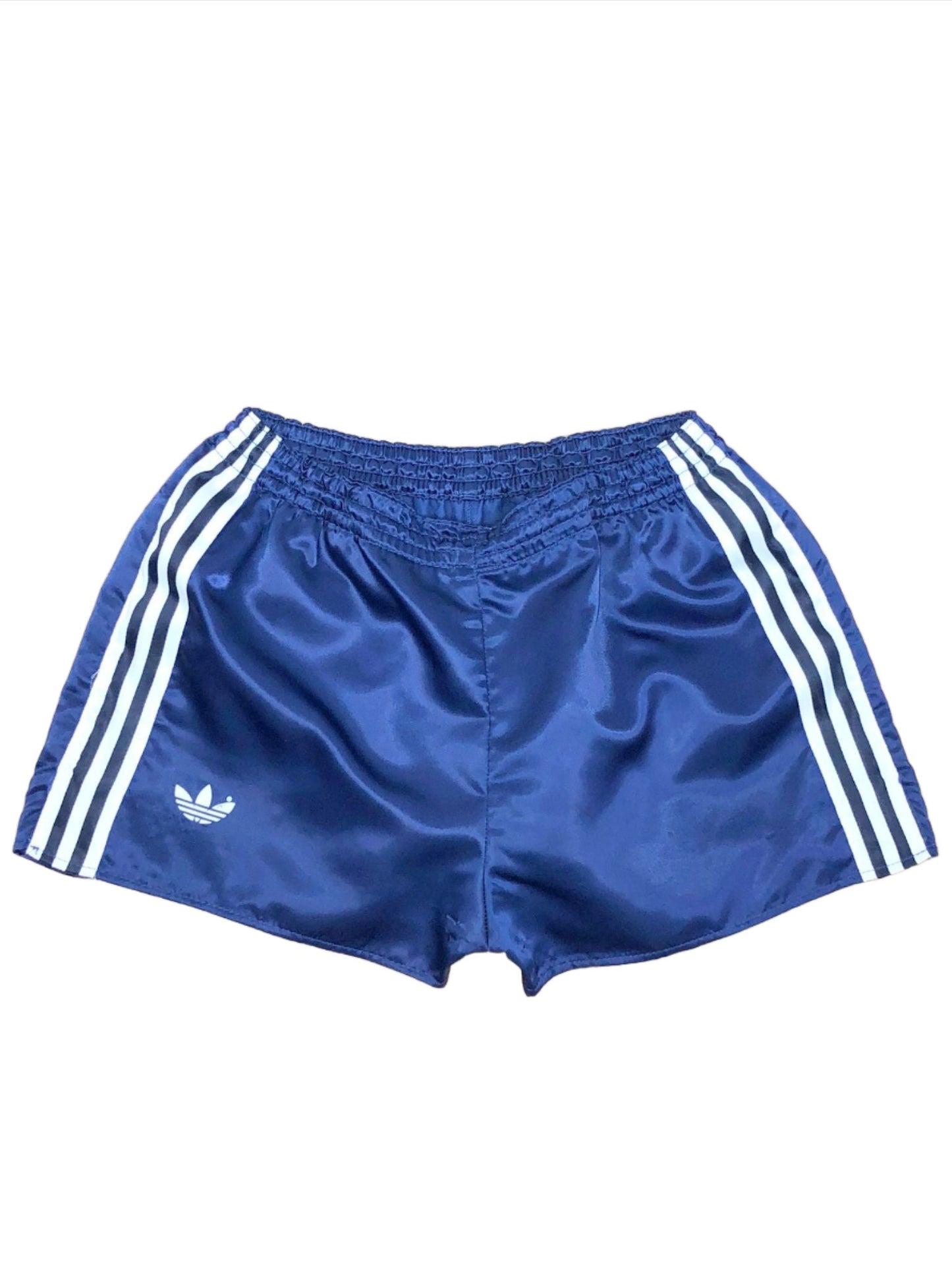 ADIDAS FIRST 70'S VINTAGE SHINY RUNNING SPRINTER NYLON SHORTS MEDIUM