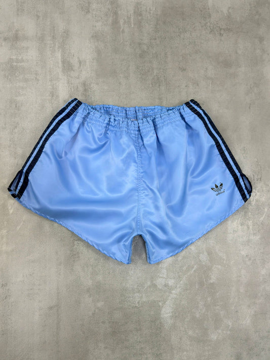ADIDAS 80'S VINTAGE SHINY RUNNING SPRINTER NYLON SHORTS XXL