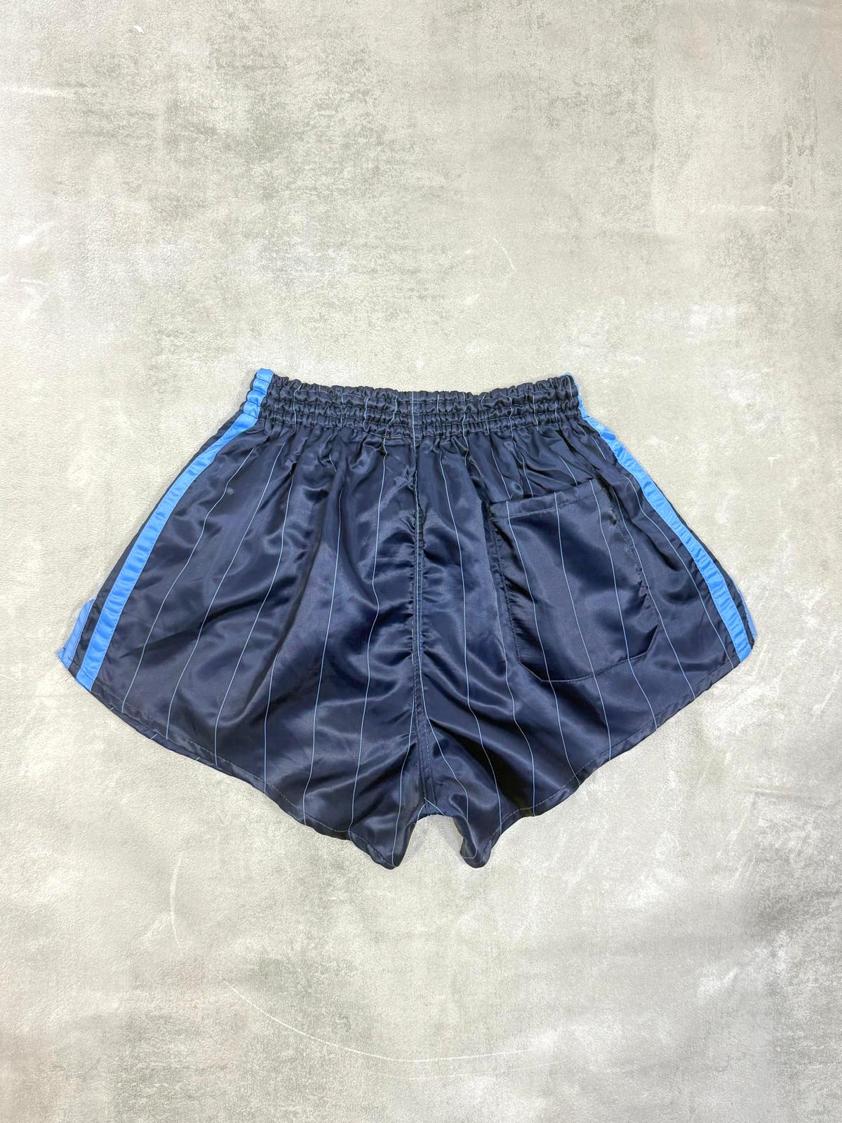 ADIDAS FIRST 80'S VINTAGE SHINY RUNNING SPRINTER NYLON SHORTS D5 MEDIUM
