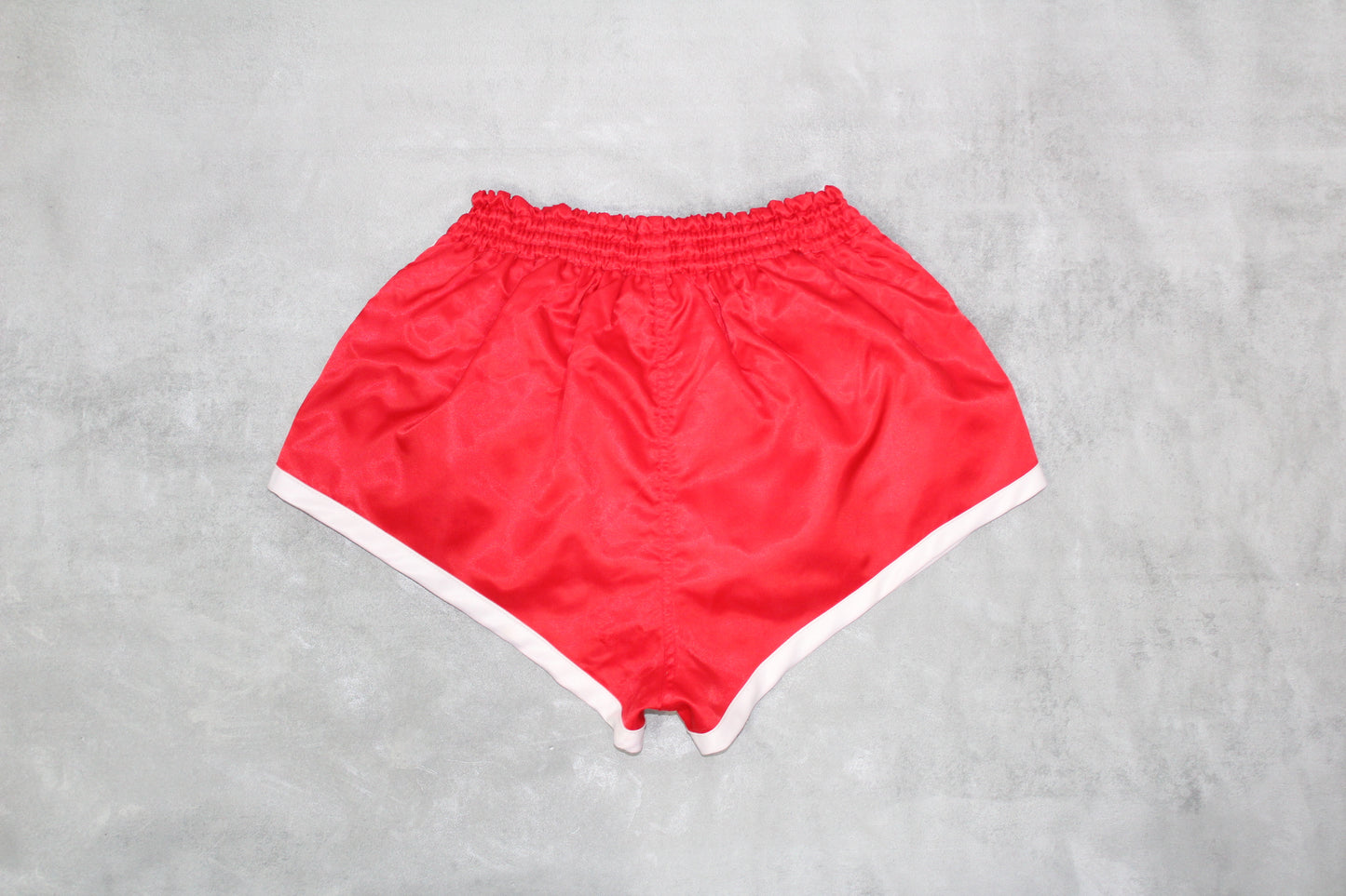 ADIDAS FIRST 80'S VINTAGE SHINY RUNNING SPRINTER NYLON SHORTS D3 SMALL