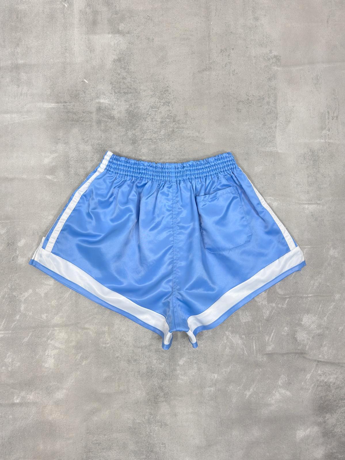 ADIDAS 80'S VINTAGE SHINY RUNNING SPRINTER NYLON SHORTS D5 MEDIUM