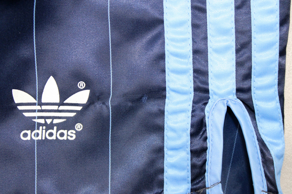 ADIDAS FIRST 80'S VINTAGE SHINY RUNNING SPRINTER NYLON SHORTS D5 MEDIUM