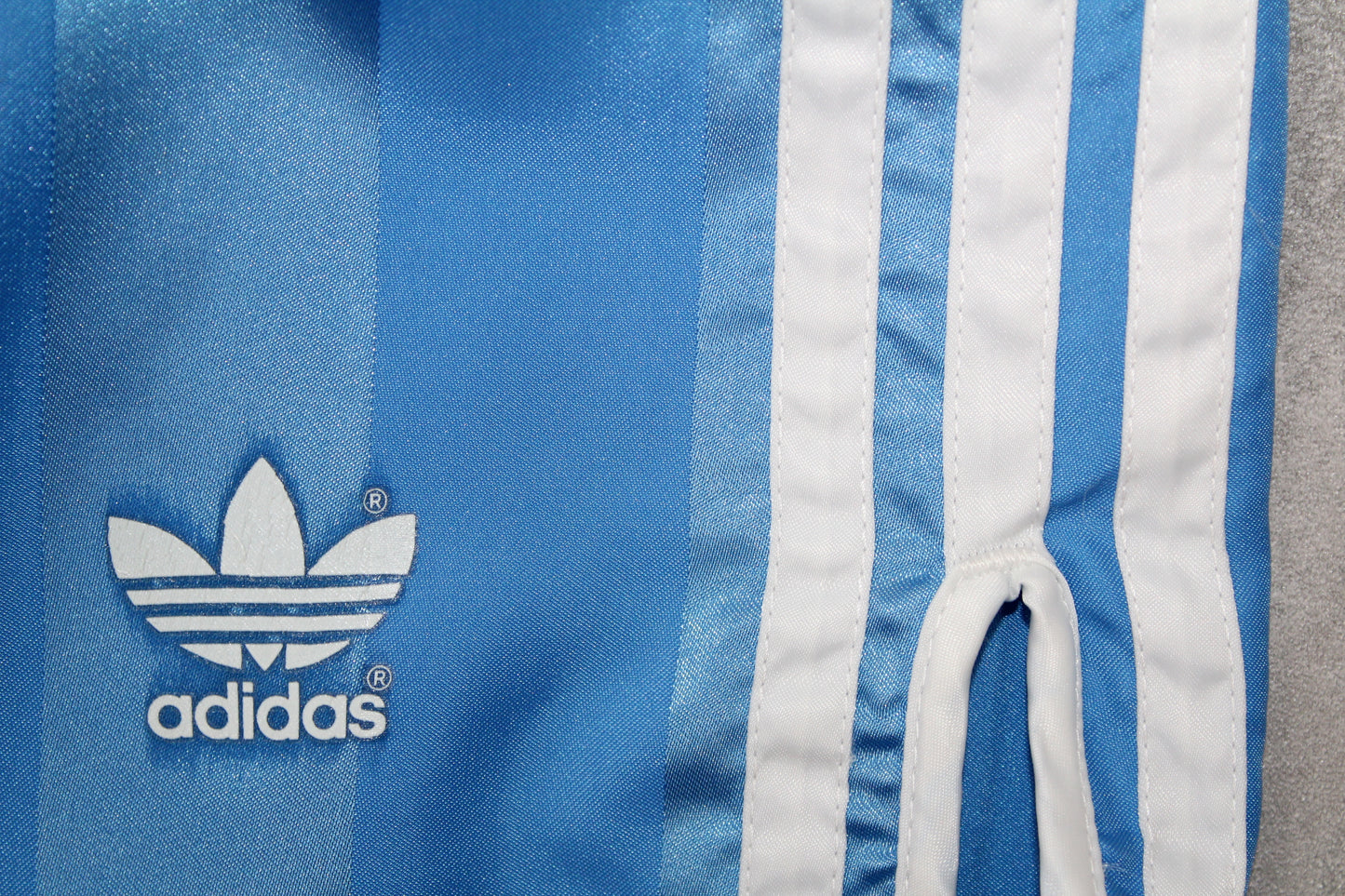 ADIDAS 80'S VINTAGE SHINY RUNNING SPRINTER NYLON SHORTS D7 XL