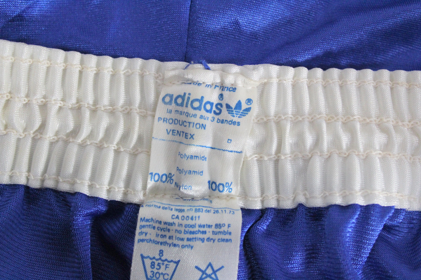 ADIDAS VENTEX 80'S VINTAGE RUNNING SPRINTER NYLON SHORTS LARGE