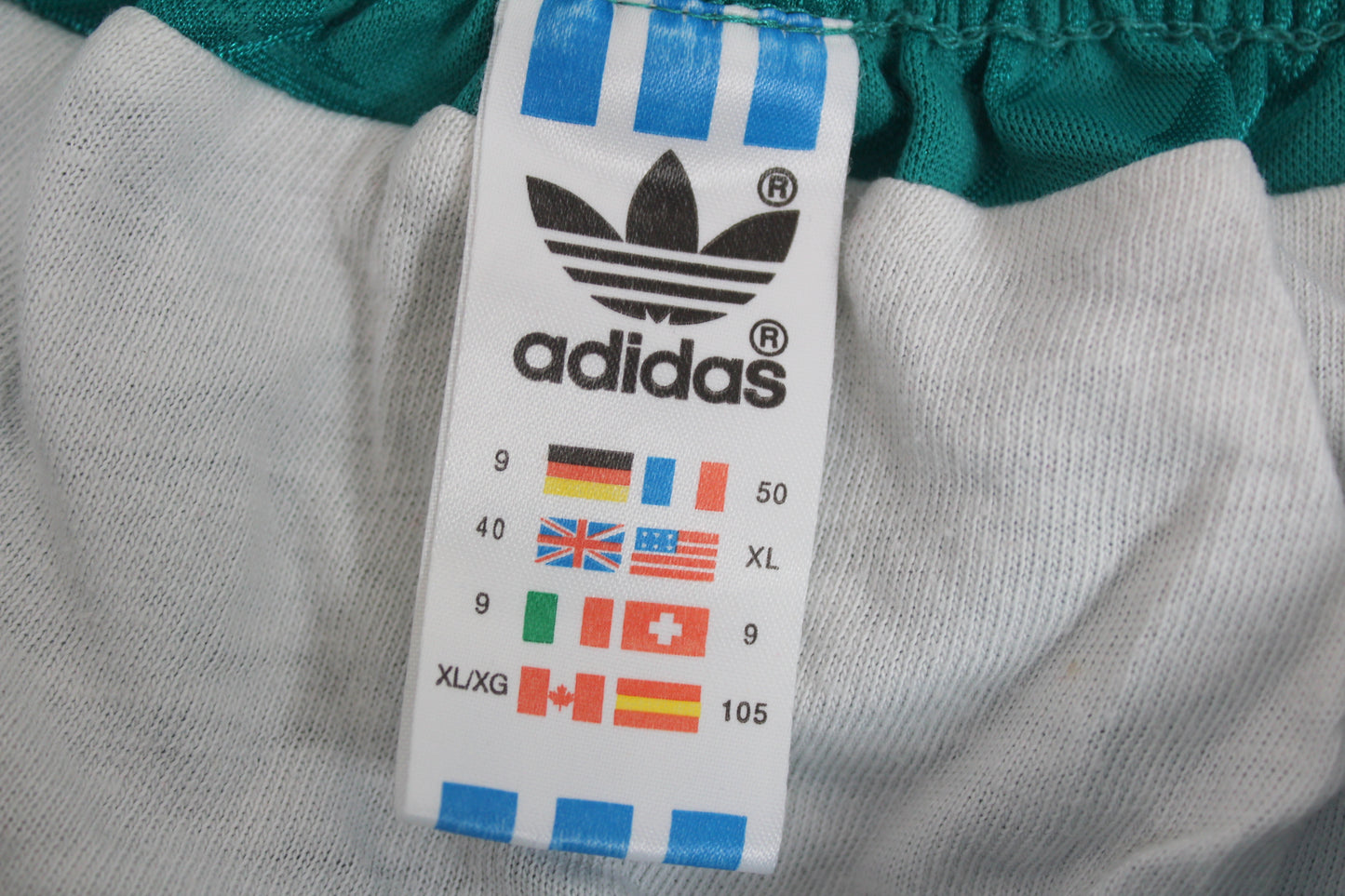 ADIDAS 90'S VINTAGE TEMPLATE FOOTBALL SHORTS XL