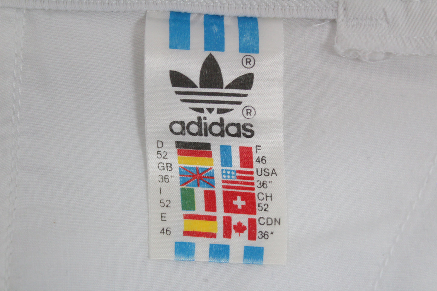 ADIDAS VINTAGE STEFAN EDBERG 1993 TENNIS SHORTS LARGE