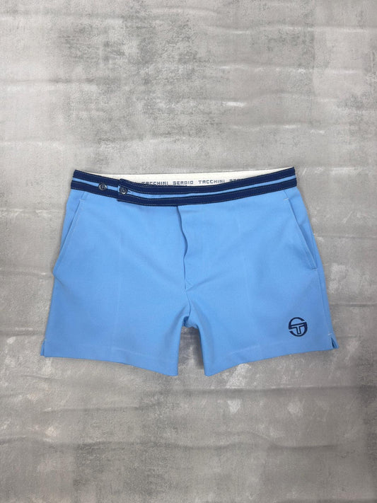 SERGIO TACCHINI 80'S VINTAGE DYER THE BUSINESS TENNIS SHORTS MEDIUM