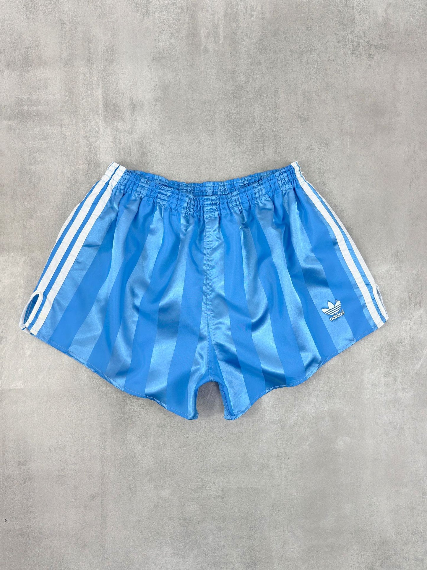 ADIDAS 80'S VINTAGE SHINY RUNNING SPRINTER NYLON SHORTS D7 XL