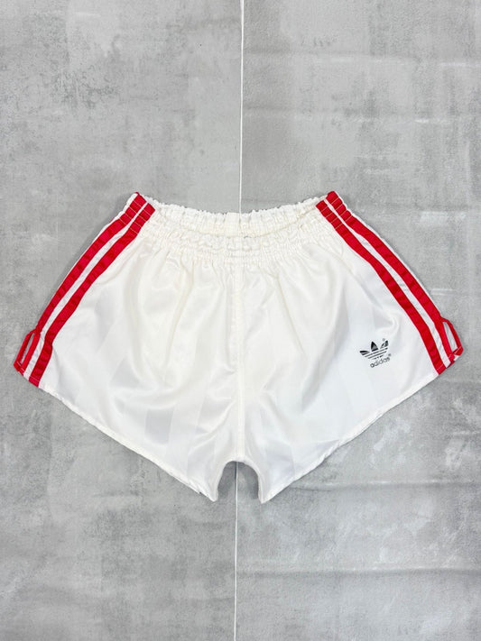 ADIDAS 80'S VINTAGE SHINY RUNNING SPRINTER NYLON SHORTS D5 MEDIUM