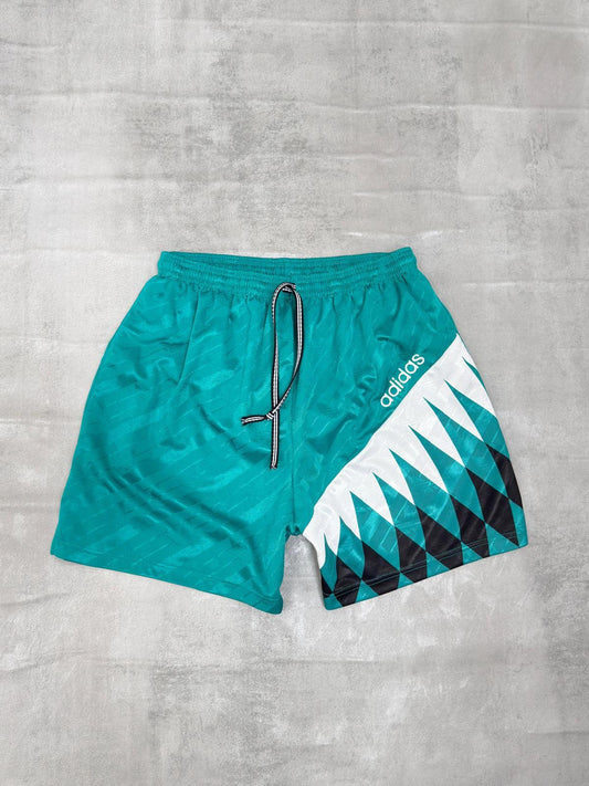 ADIDAS 90'S VINTAGE TEMPLATE FOOTBALL SHORTS XL