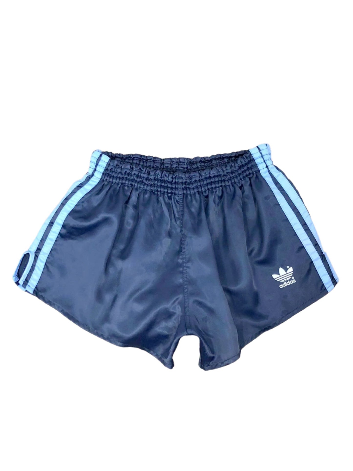 ADIDAS 80'S VINTAGE SHINY RUNNING SPRINTER NYLON SHORTS D5 MEDIUM