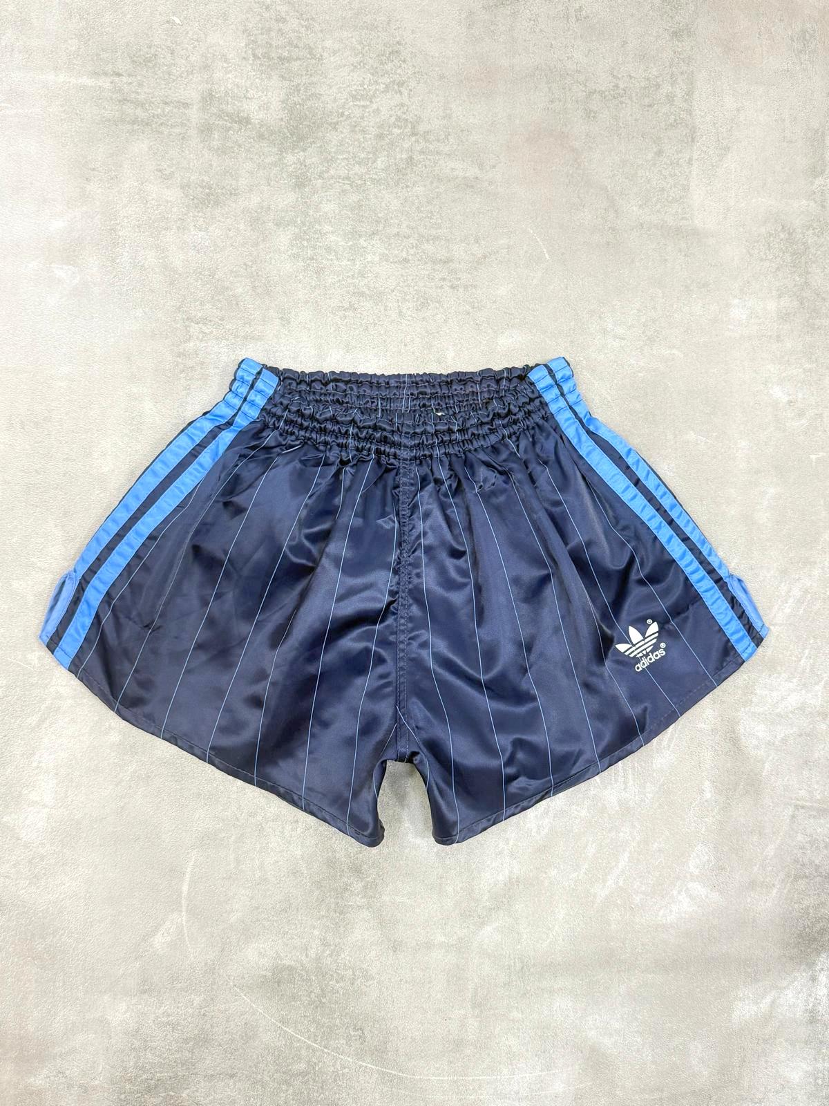 ADIDAS FIRST 80'S VINTAGE SHINY RUNNING SPRINTER NYLON SHORTS D5 MEDIUM