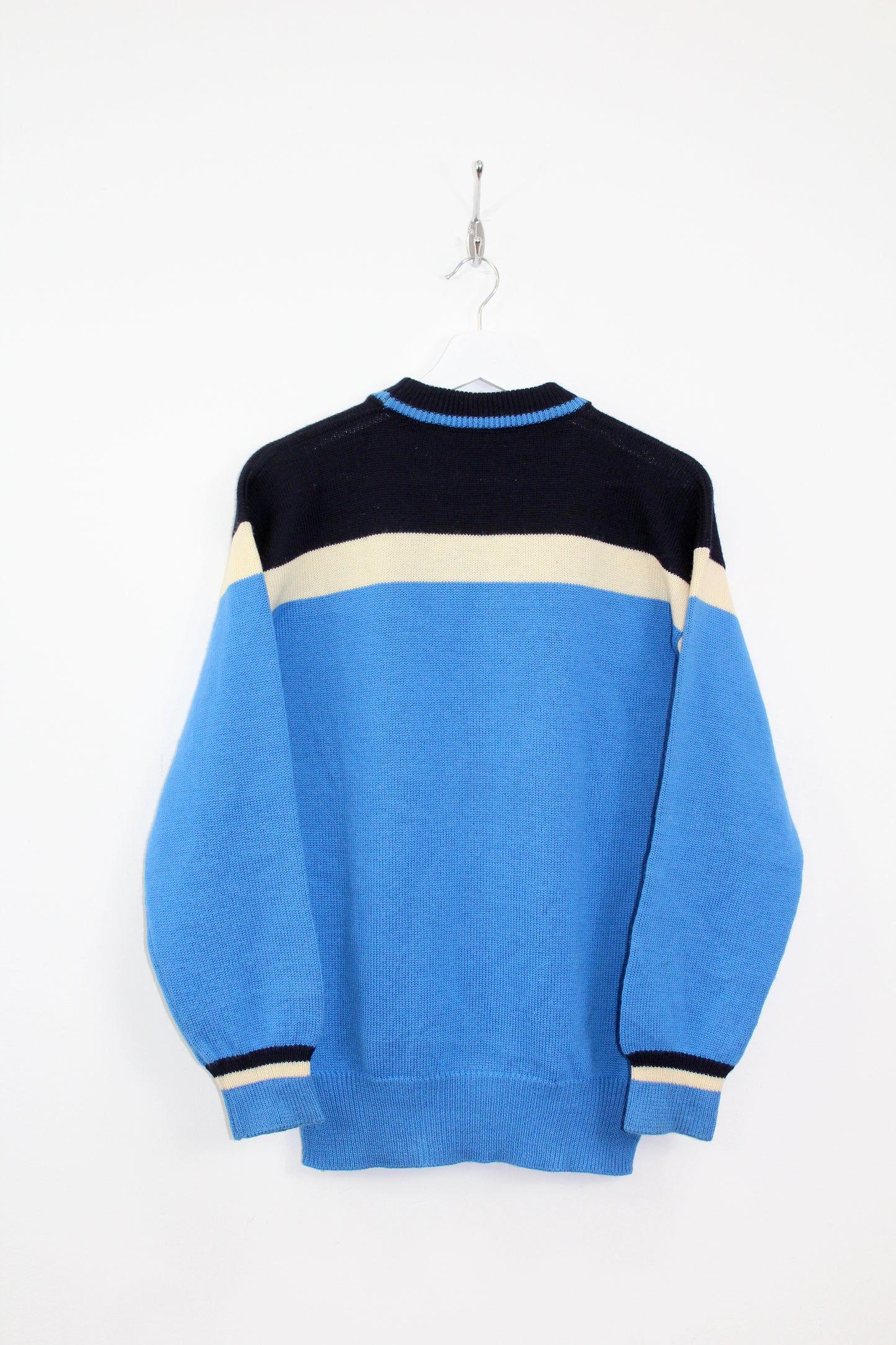 FILA 80'S VINTAGE SIRO SKI KNIT WOOL SWEATSHIRT MEDIUM