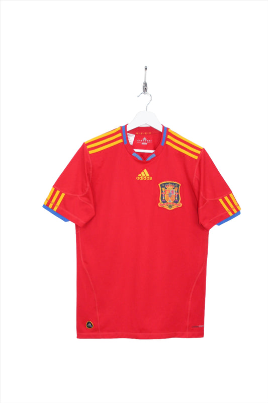 SPAIN WORLD CUP 2010 ADIDAS HOME FOOTBALL SHIRT SMALL