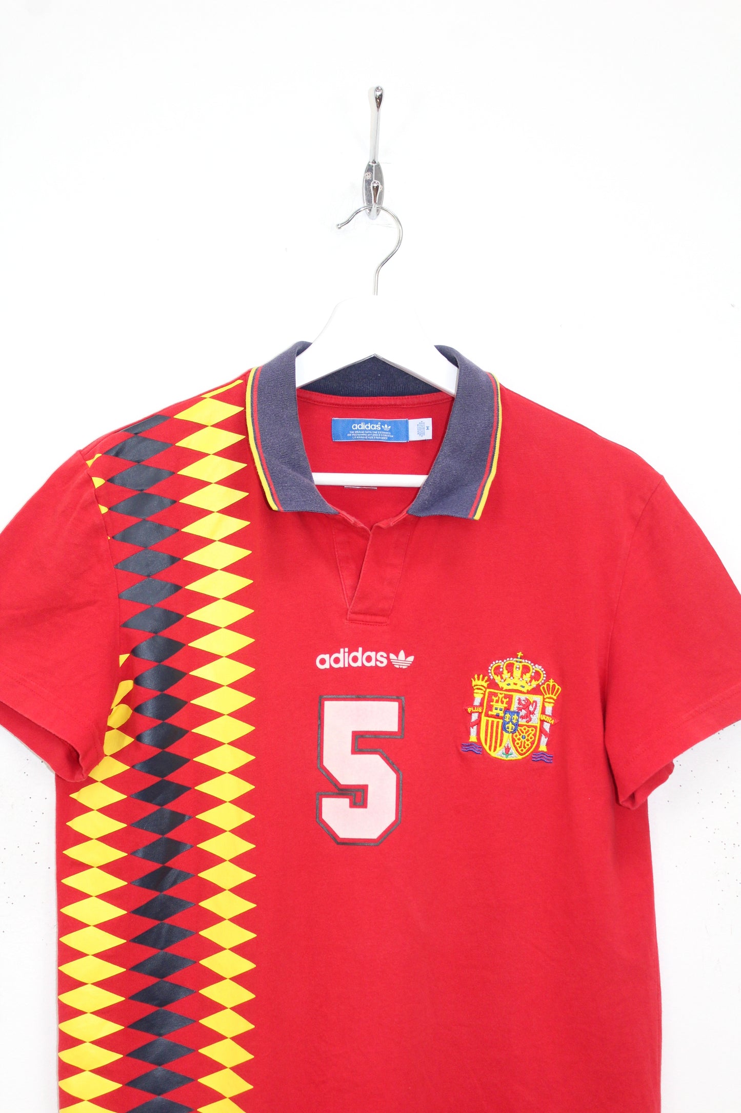 ADIDAS ORIGINALS SPAIN WORLD CUP 1994 FOOTBALL SHIRT MEDIUM