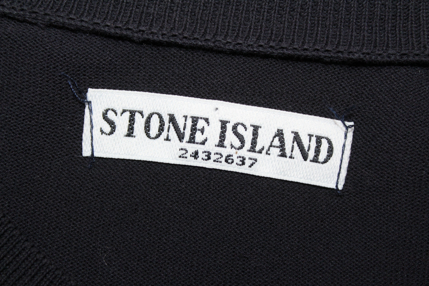 STONE ISLAND SS 2011 V-NECK COTTON JUMPER SMALL