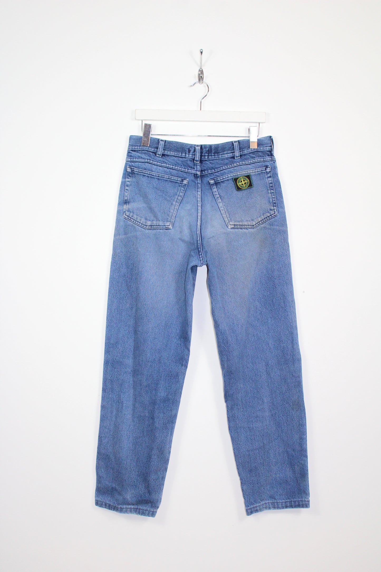 STONE ISLAND 90'S VINTAGE STONE WASH STRAIGHT LEG JEANS W 32" x L 30"