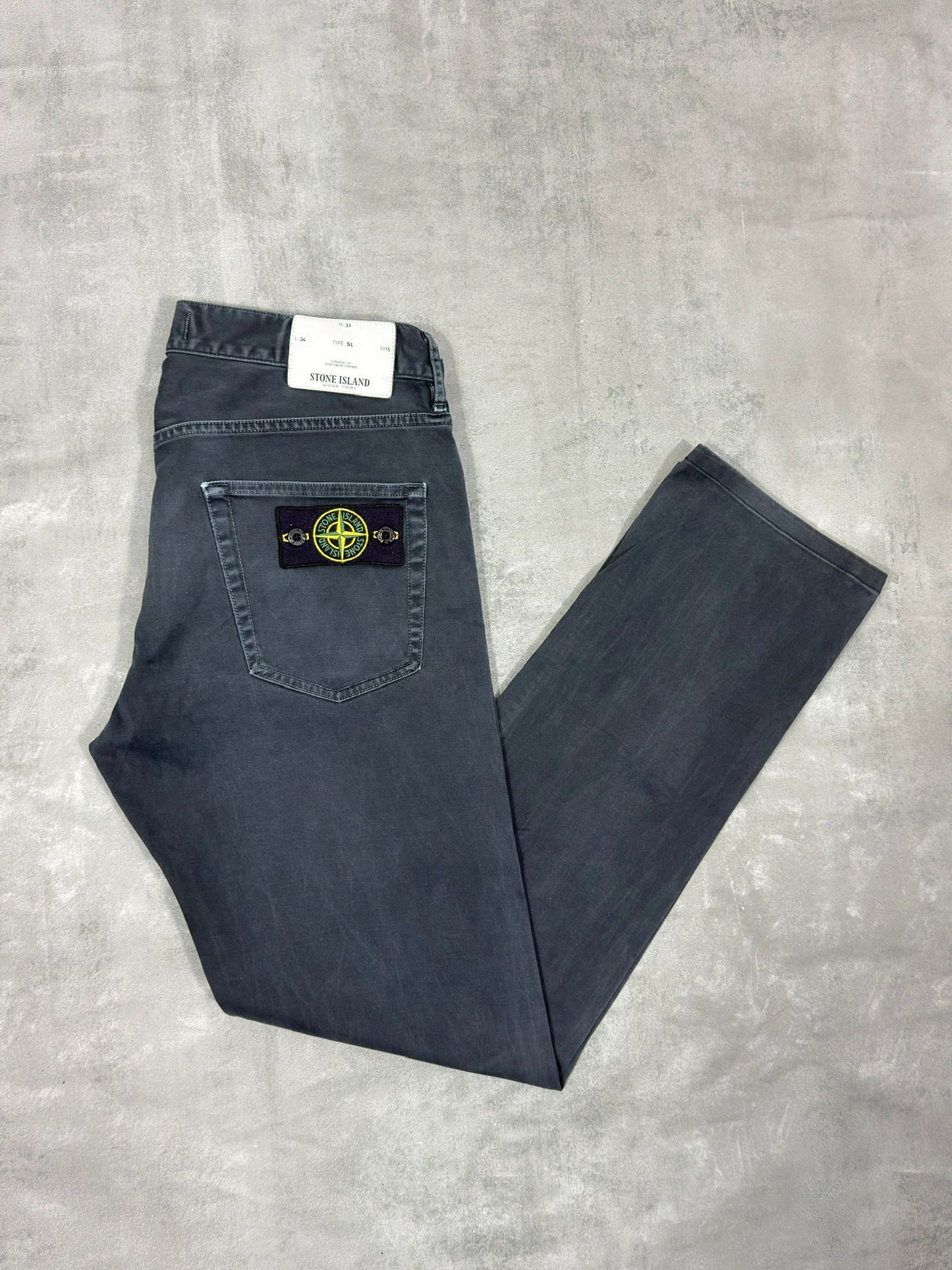 STONE ISLAND TYPE SL SLIM FIT JEANS W 33" x L 31"