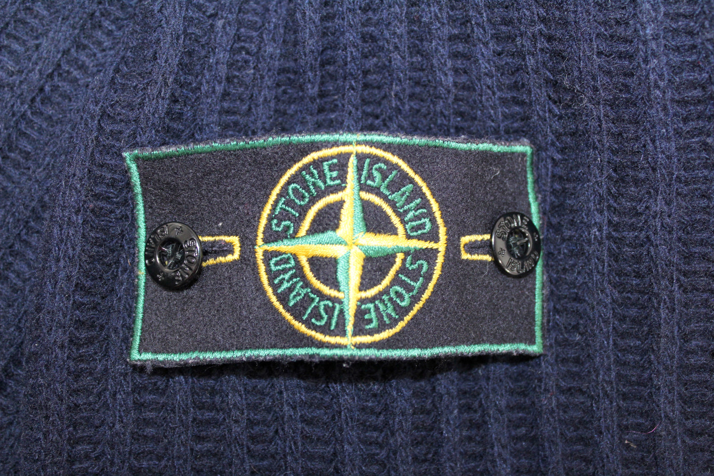 VINTAGE STONE ISLAND AW 1995 WOOL KNIT JUMPER XL