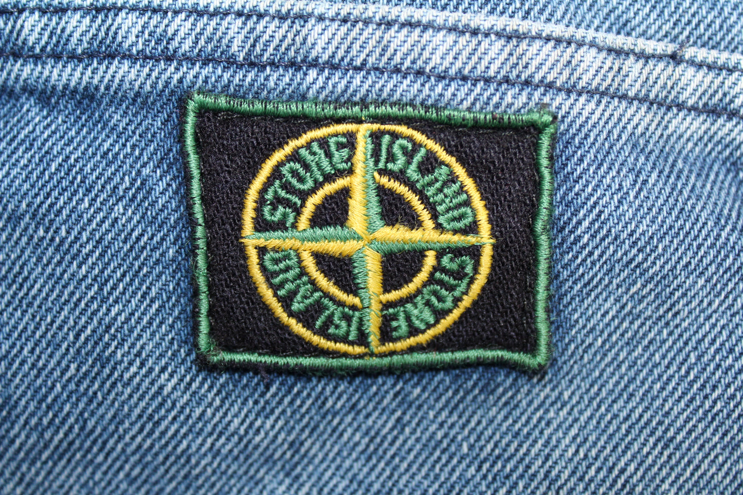 STONE ISLAND 90'S VINTAGE STONE WASH STRAIGHT LEG JEANS W 32" x L 30"