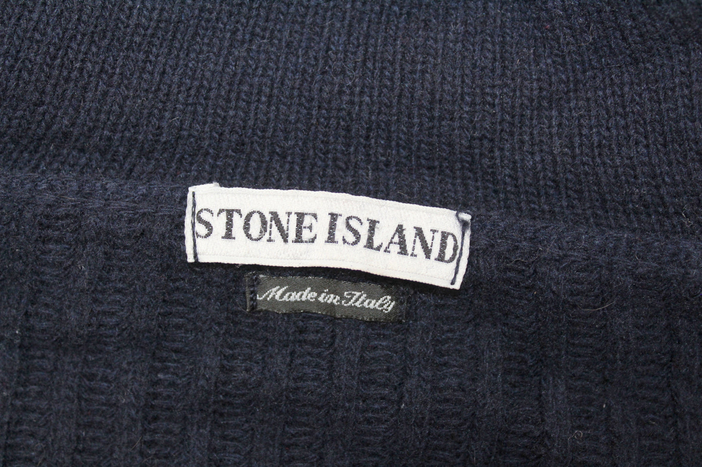 VINTAGE STONE ISLAND AW 1995 WOOL KNIT JUMPER XL