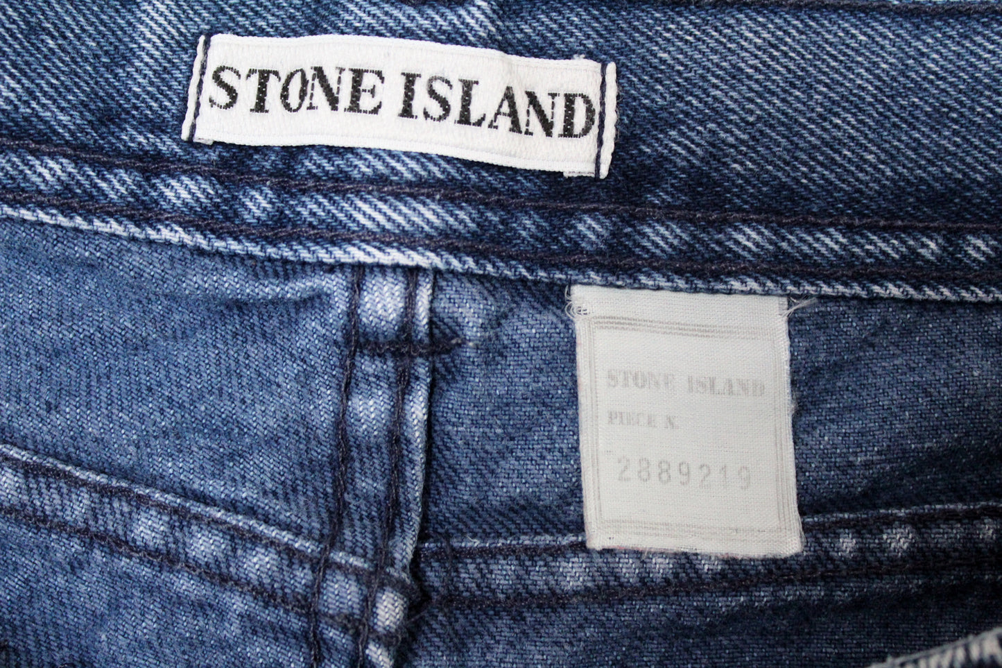 STONE ISLAND 90'S VINTAGE STONE WASH STRAIGHT LEG JEANS W 32" x L 30"