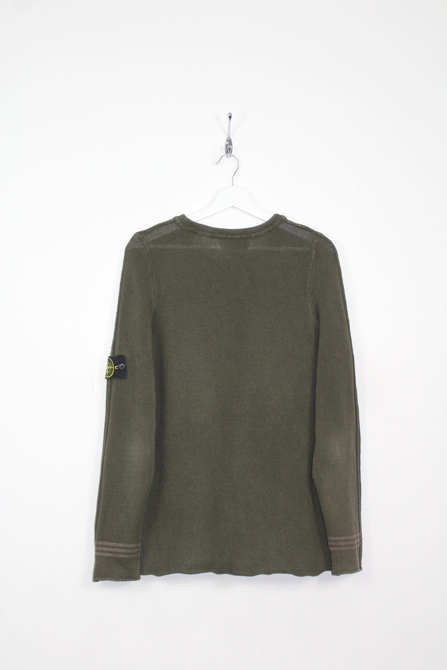 VINTAGE STONE ISLAND SS 2003 COTTON & SILK KNIT SWEATSHIRT MEDIUM