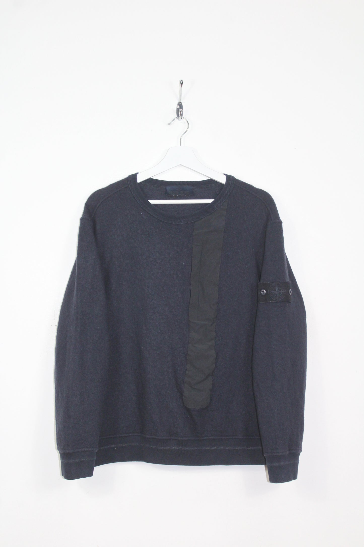 STONE ISLAND AW 2019 GHOST WOOL SWEATSHIRT LARGE