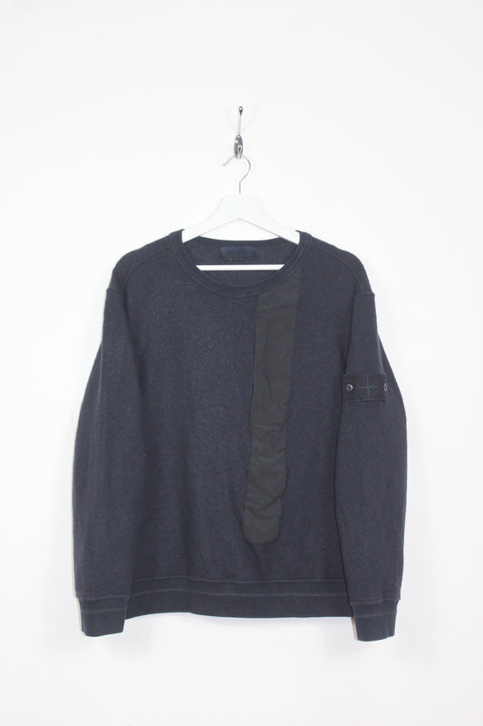 STONE ISLAND AW 2019 GHOST WOOL SWEATSHIRT LARGE