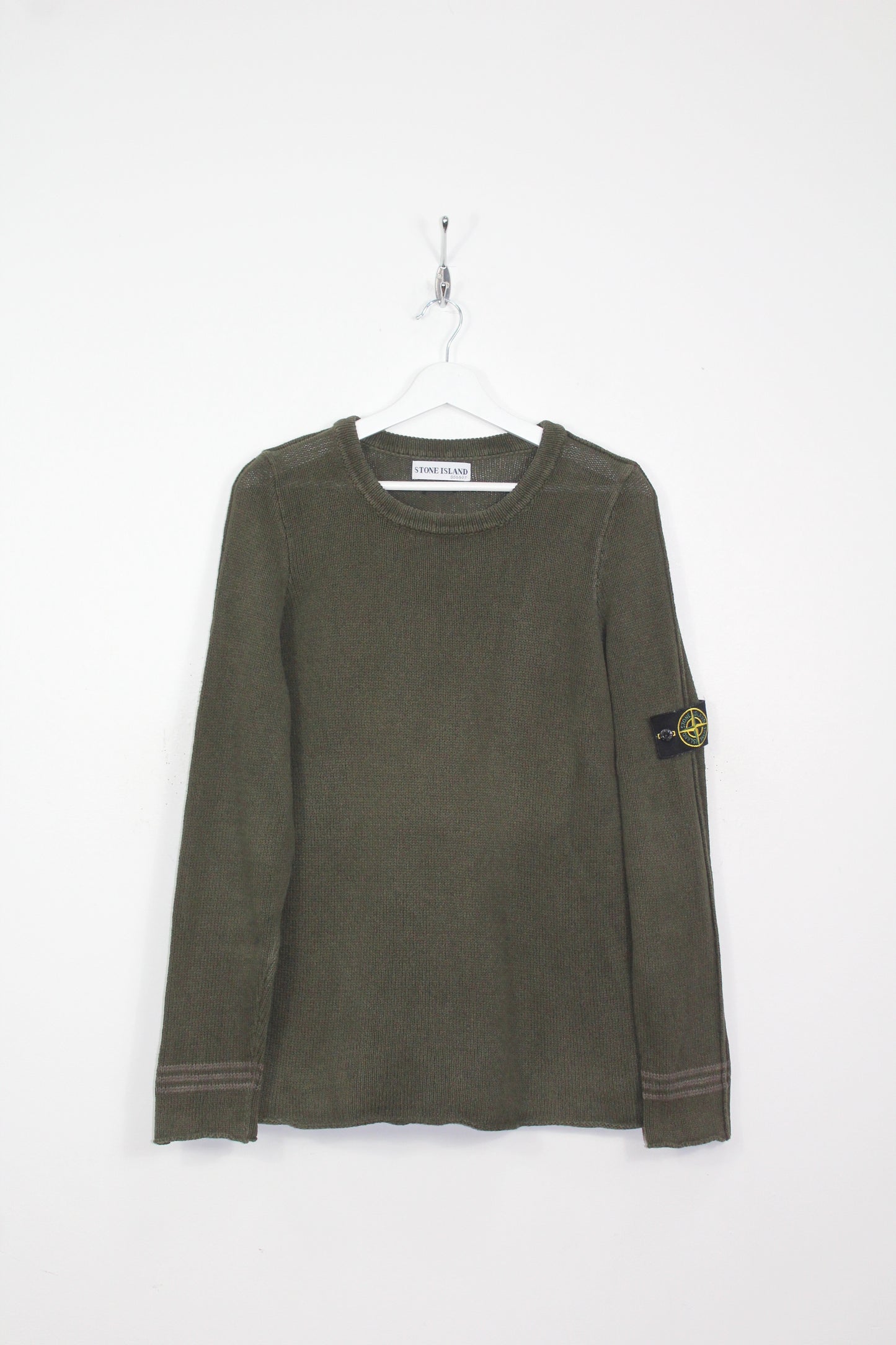 VINTAGE STONE ISLAND SS 2003 COTTON & SILK KNIT SWEATSHIRT MEDIUM