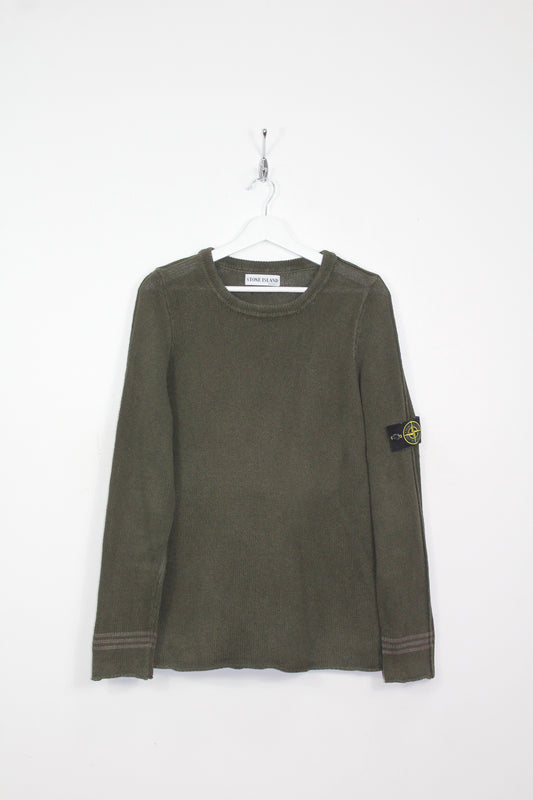 VINTAGE STONE ISLAND SS 2003 COTTON & SILK KNIT SWEATSHIRT MEDIUM