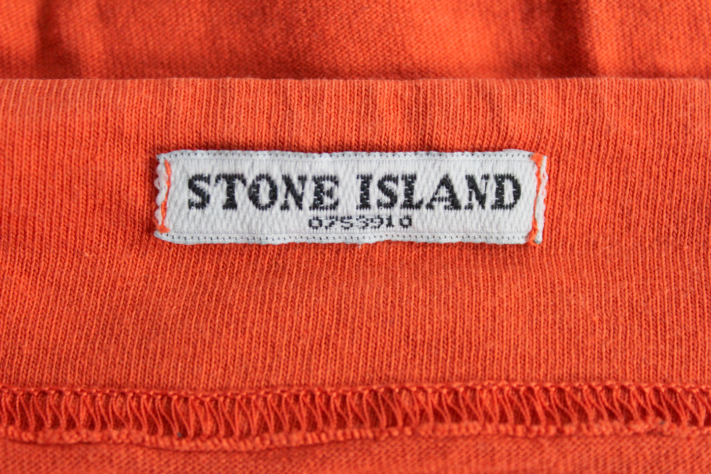 STONE ISLAND SS 2006 EMBROIDERED SPELL OUT T-SHIRT XL