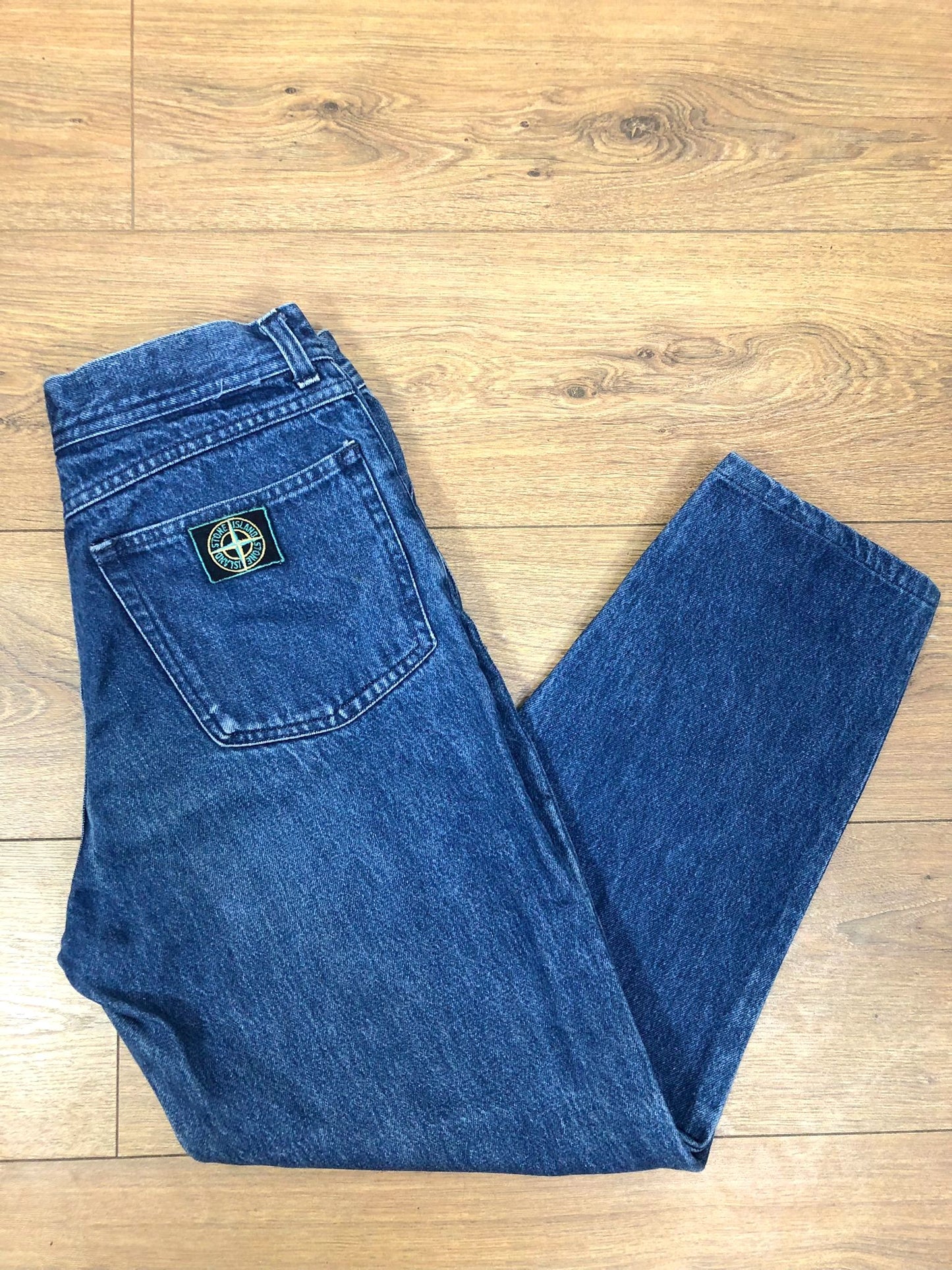 STONE ISLAND 80'S VINTAGE STRAIGHT LEG JEANS W 30" x L 28"